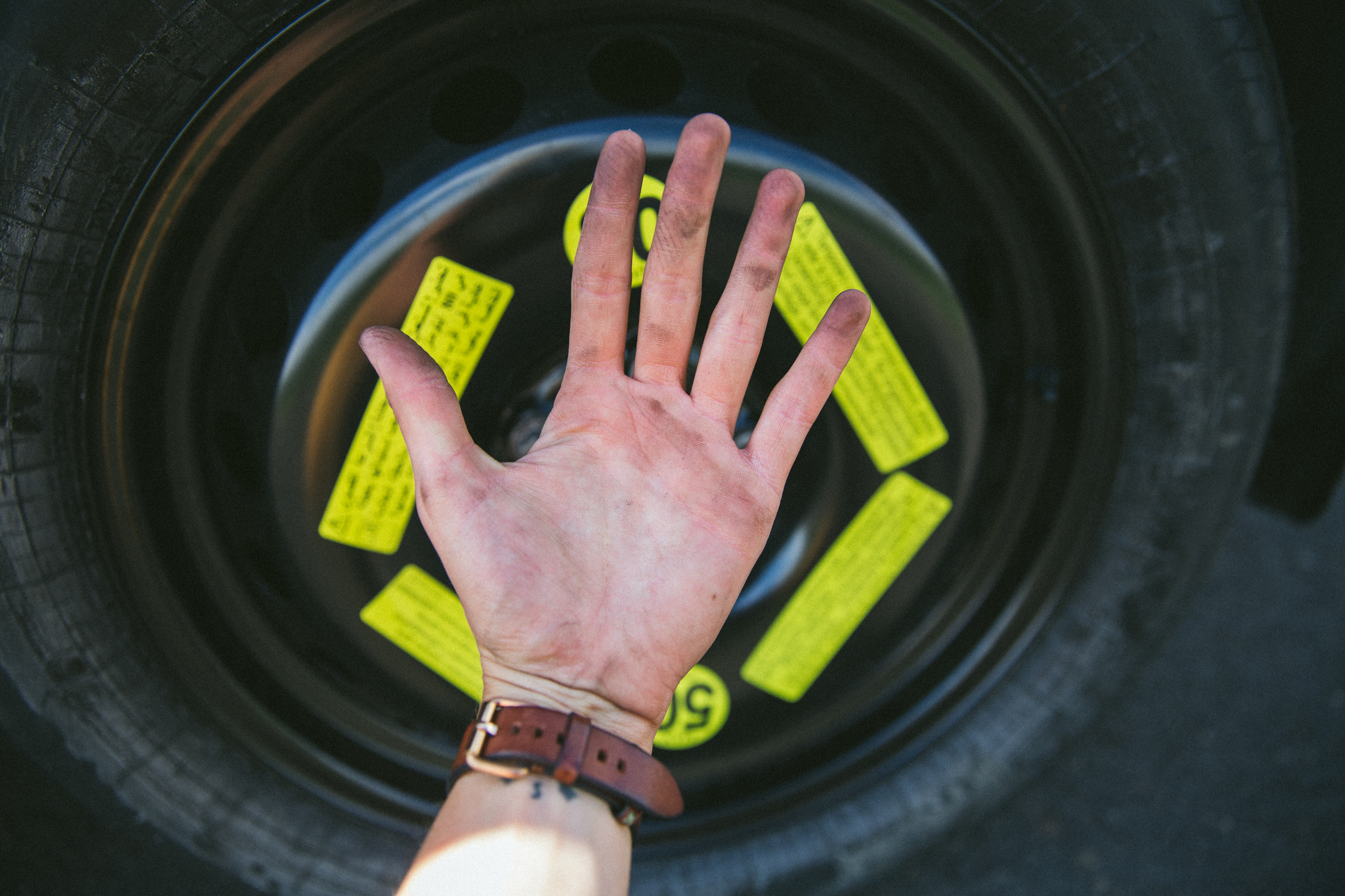 First Time Changing A Flat Tire