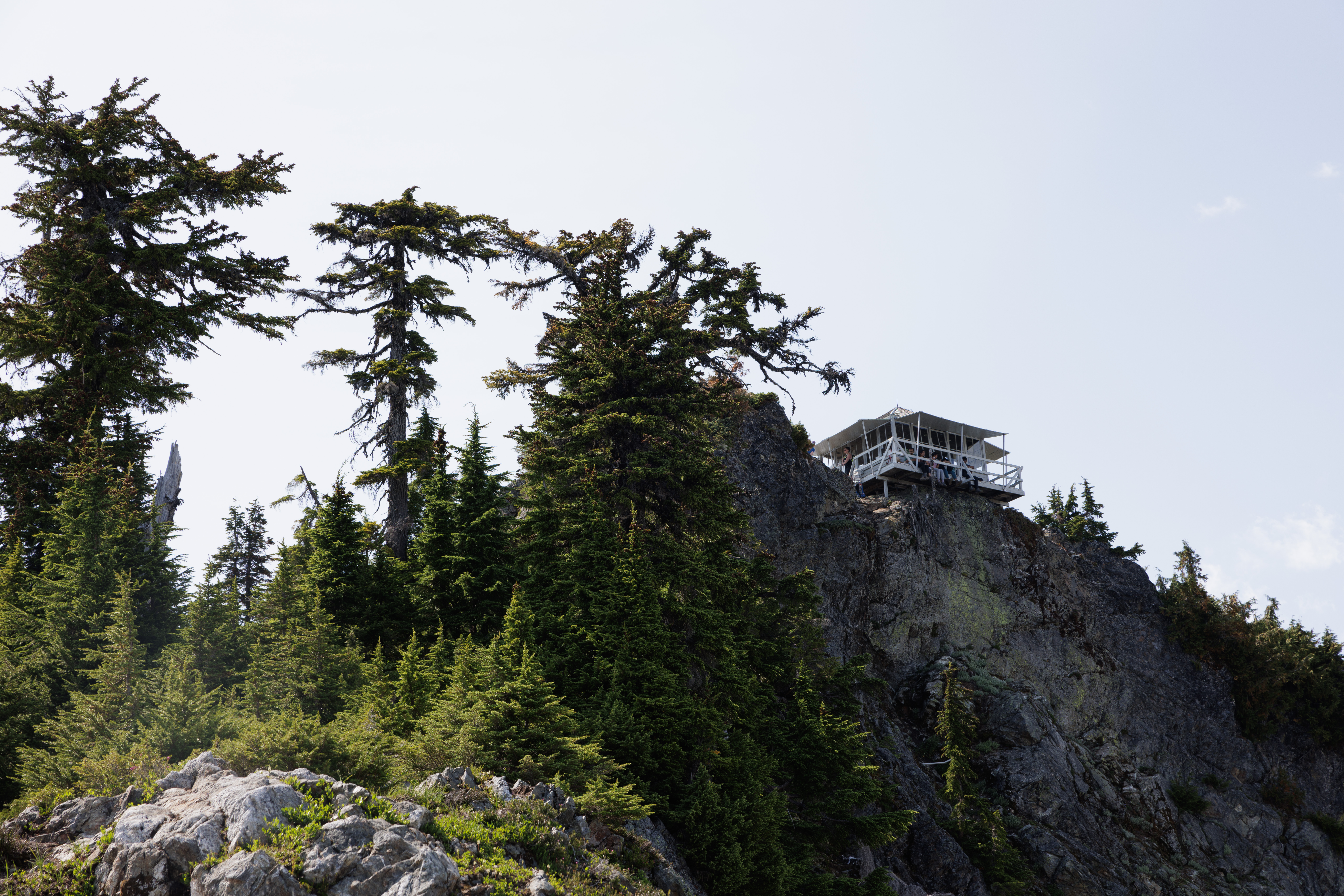 Karen Blue's photo of a lookout in Mt Baker Snoqualmie National Forest