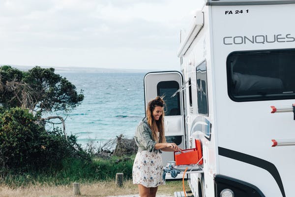 Old Bay Fried Scallops and Salad