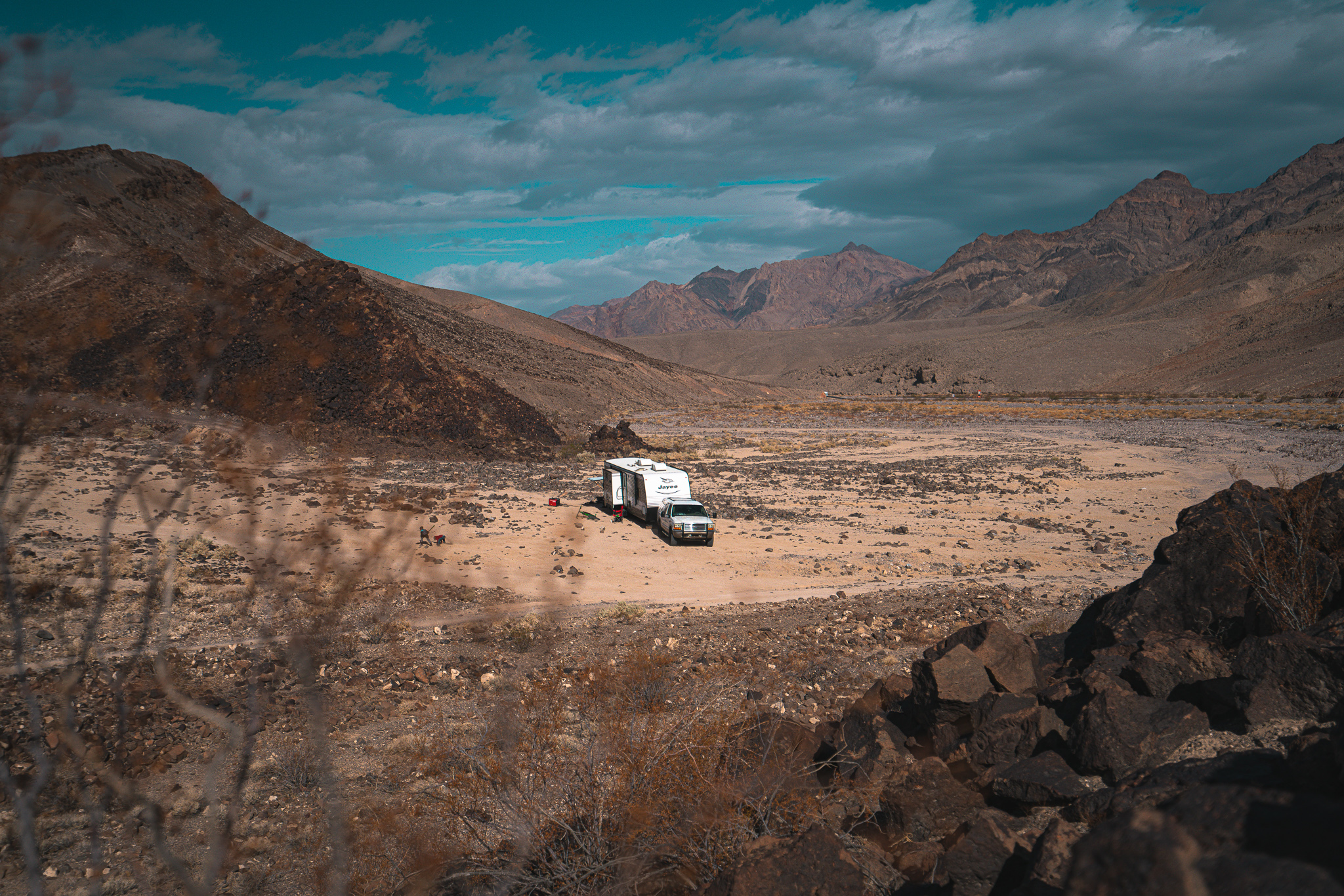 Renee Tilby's Keystone Montana boondocking in the desert and mountains