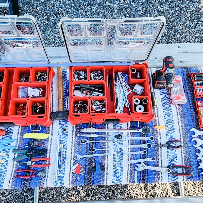 STEVE & KAYLEE TECHAU's RV toolkit