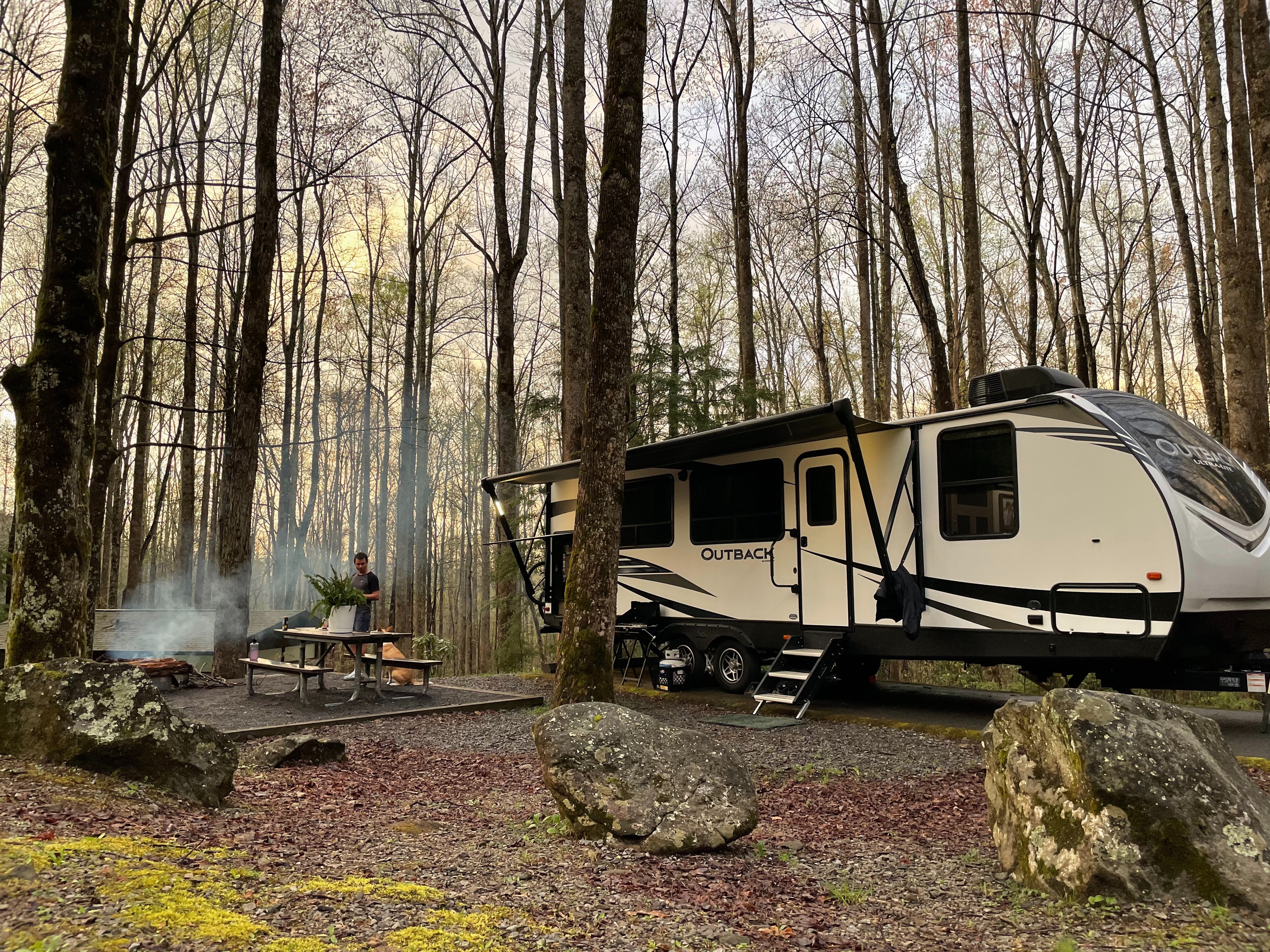 Giancarlo's Keystone Outback in Great Smoky Mountains national Park