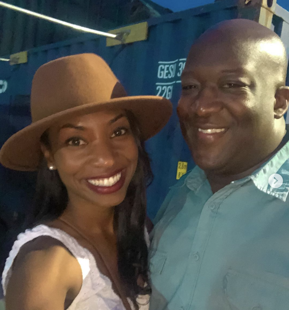 Britta and Will Brown smiling 