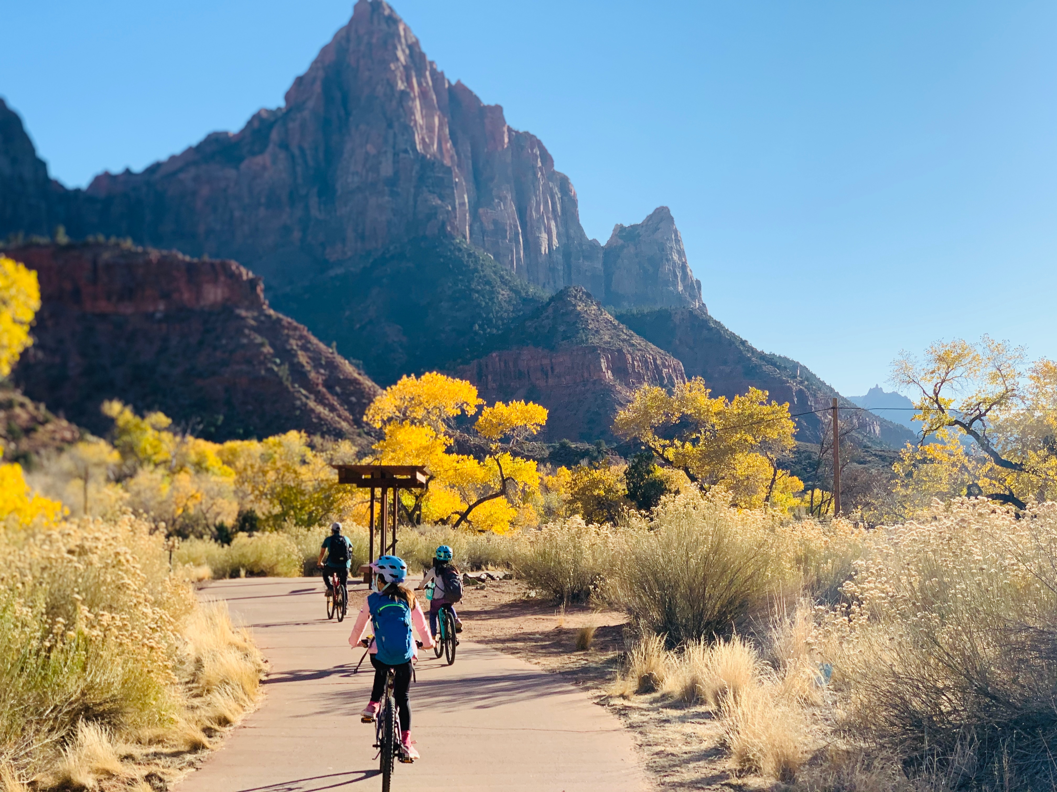 BRENDA & TIGER's group rv trip on a bike ride