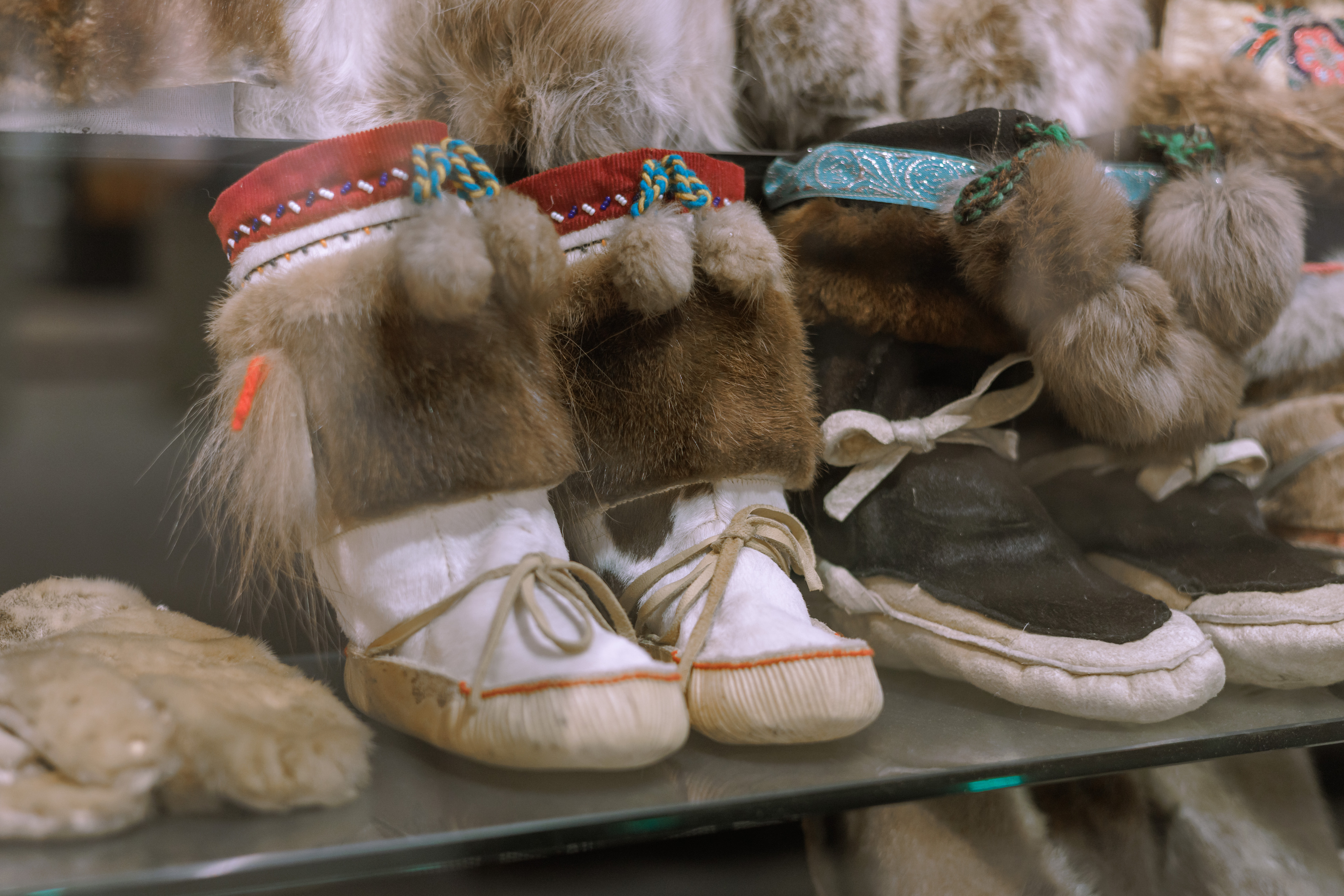 Karen Blue's photo of native Alaskan boots