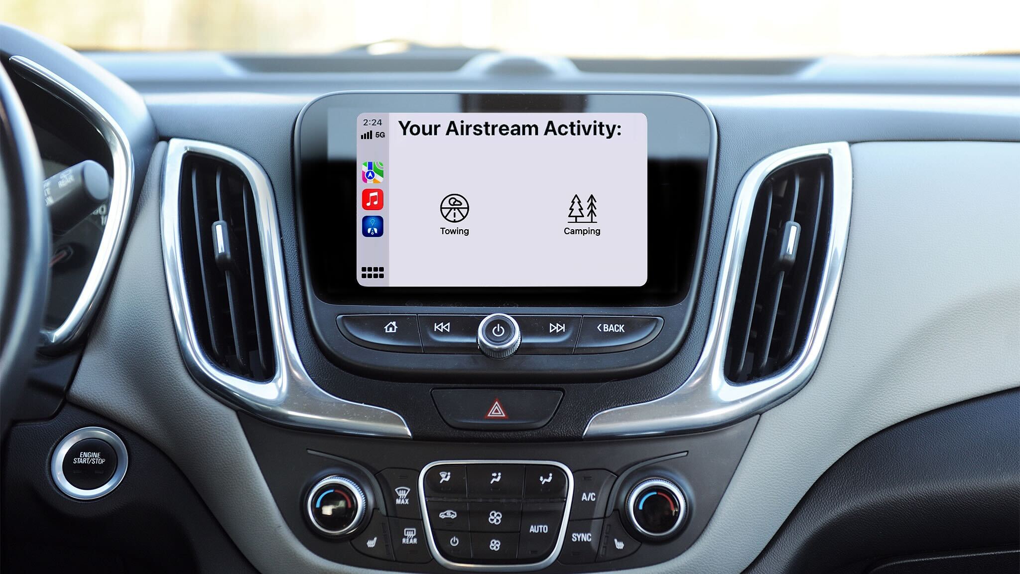 Apple CarPlay Airstream Innovation