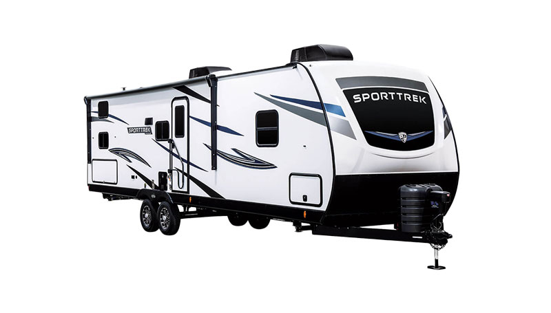 the travel trailers