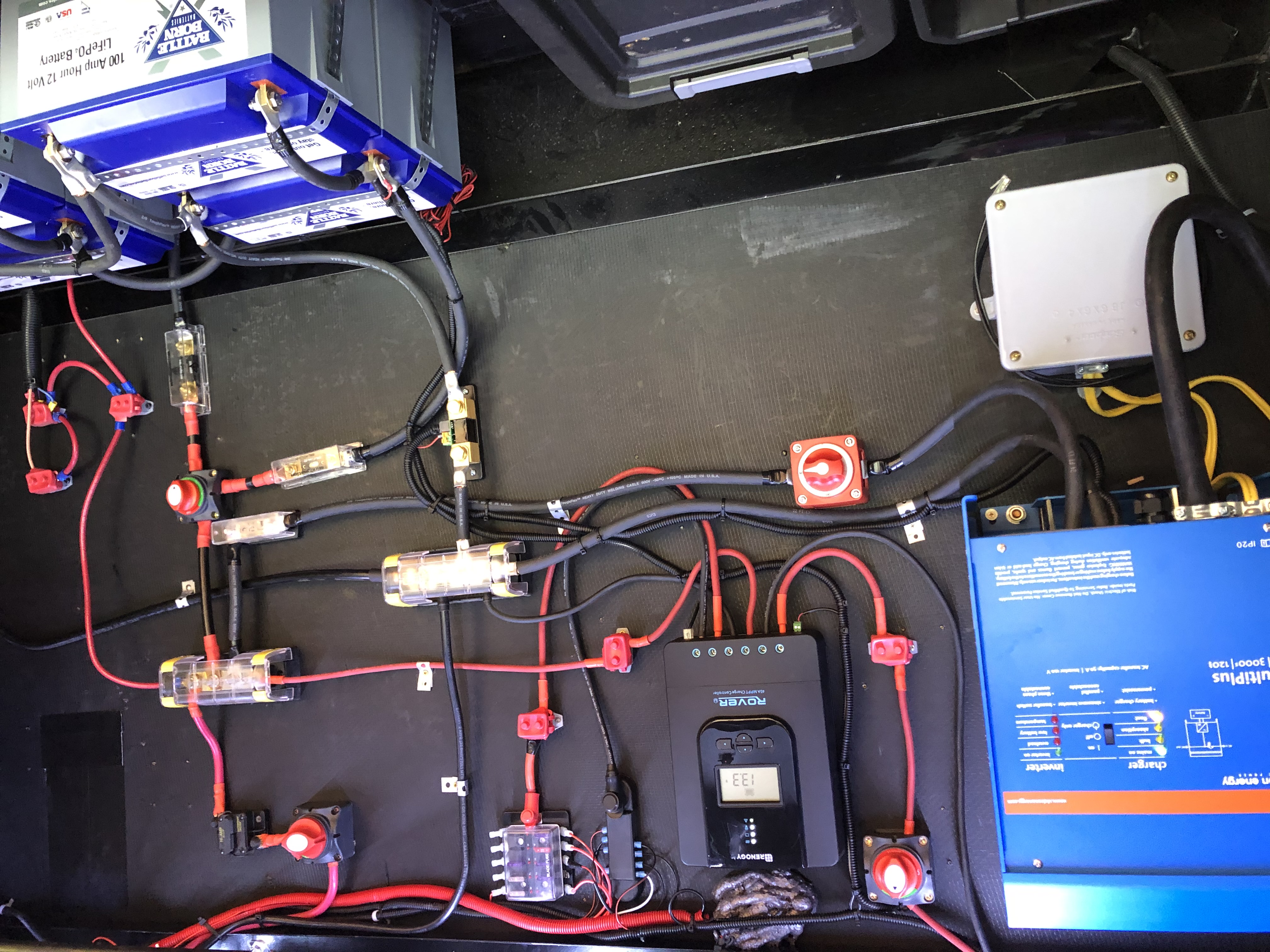 Jama and Randy Maple's RV DC Power System.