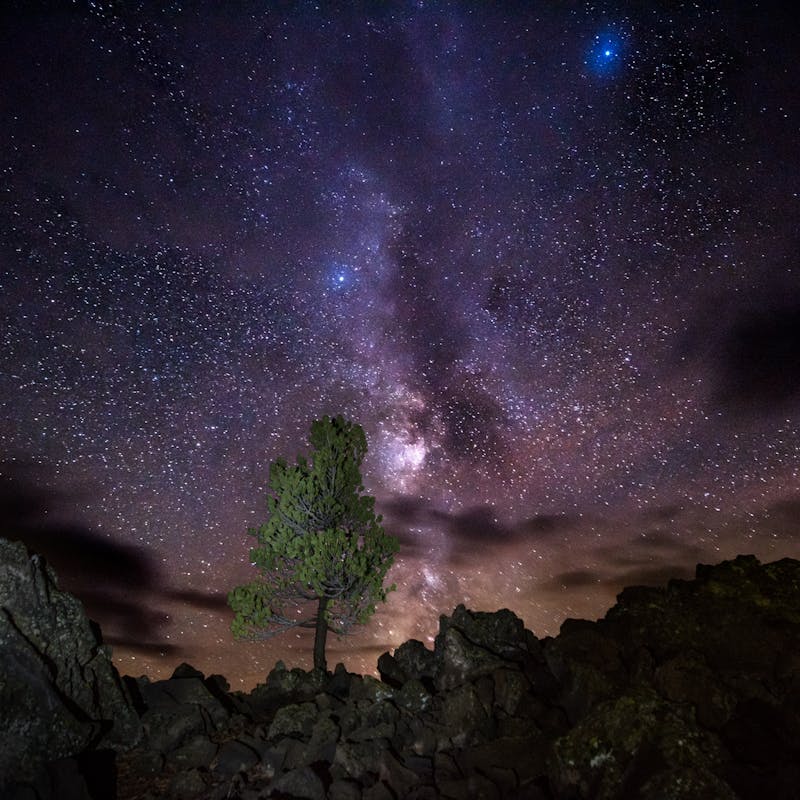 Milky Way at Craters of the Moon National Monument
