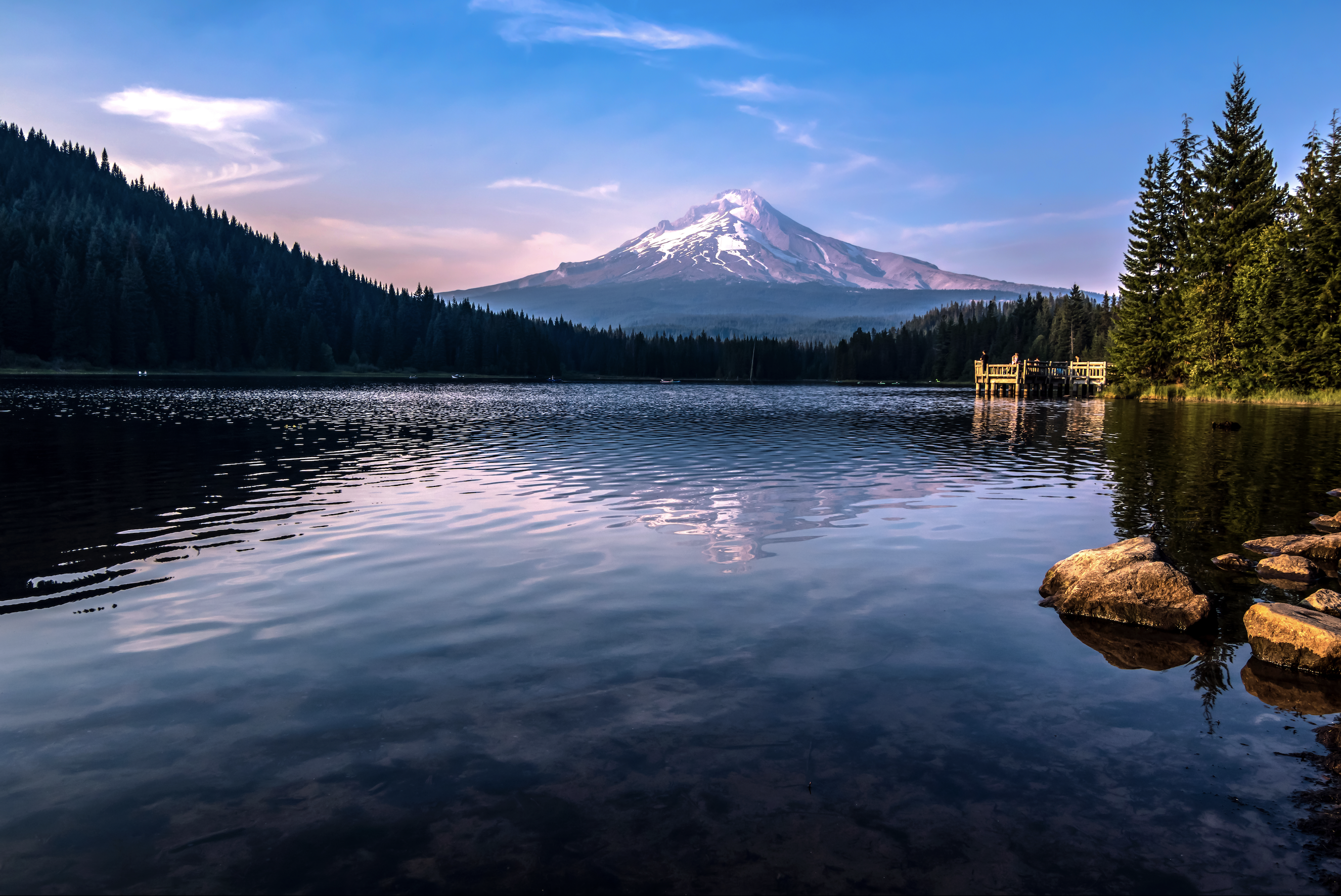 Trillium Lake and Mount Hood