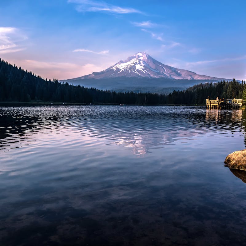 Trillium Lake and Mount Hood