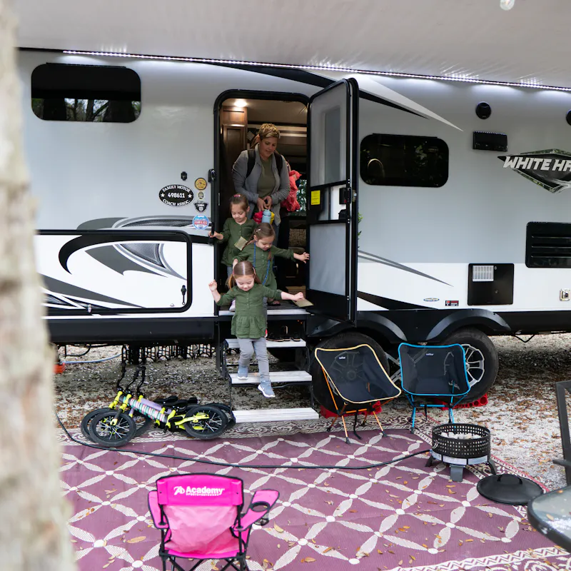 Raising Triplet Daughters On The Road In An RV - THOR Industries