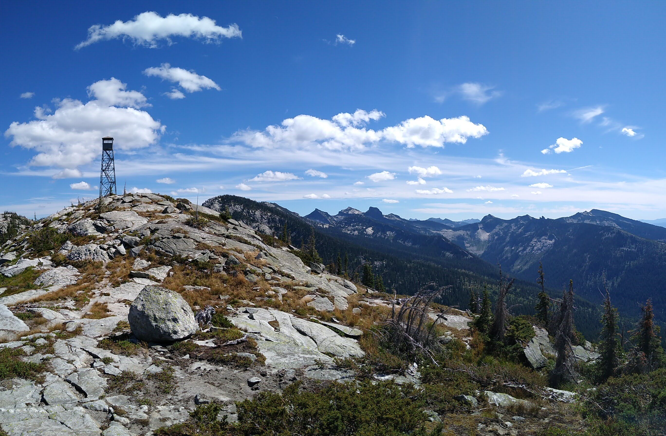 A lookout tower near Bonners Ferry in the Idaho Panhandle National Forest.