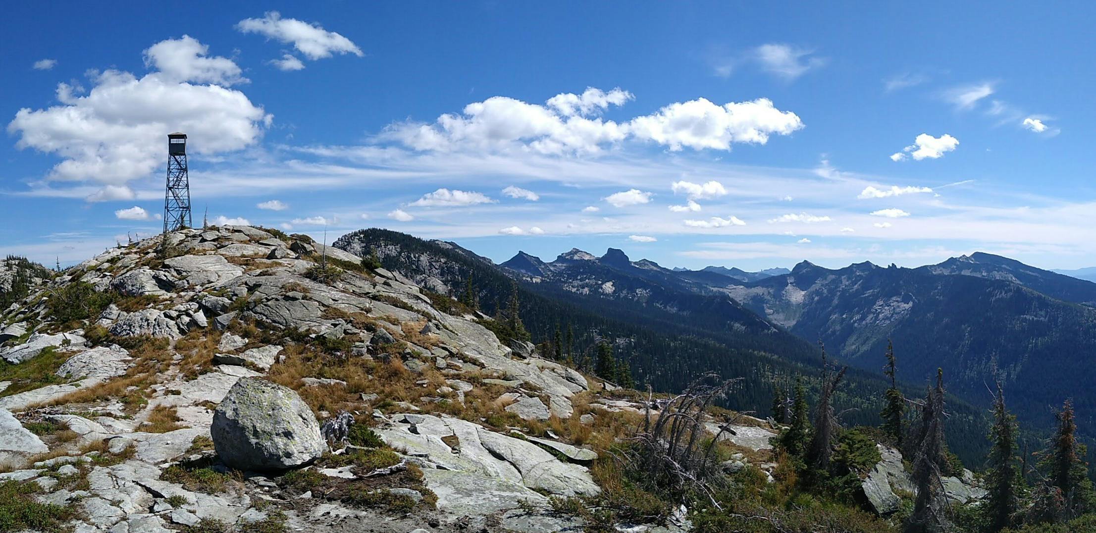A lookout tower near Bonners Ferry in the Idaho Panhandle National Forest.