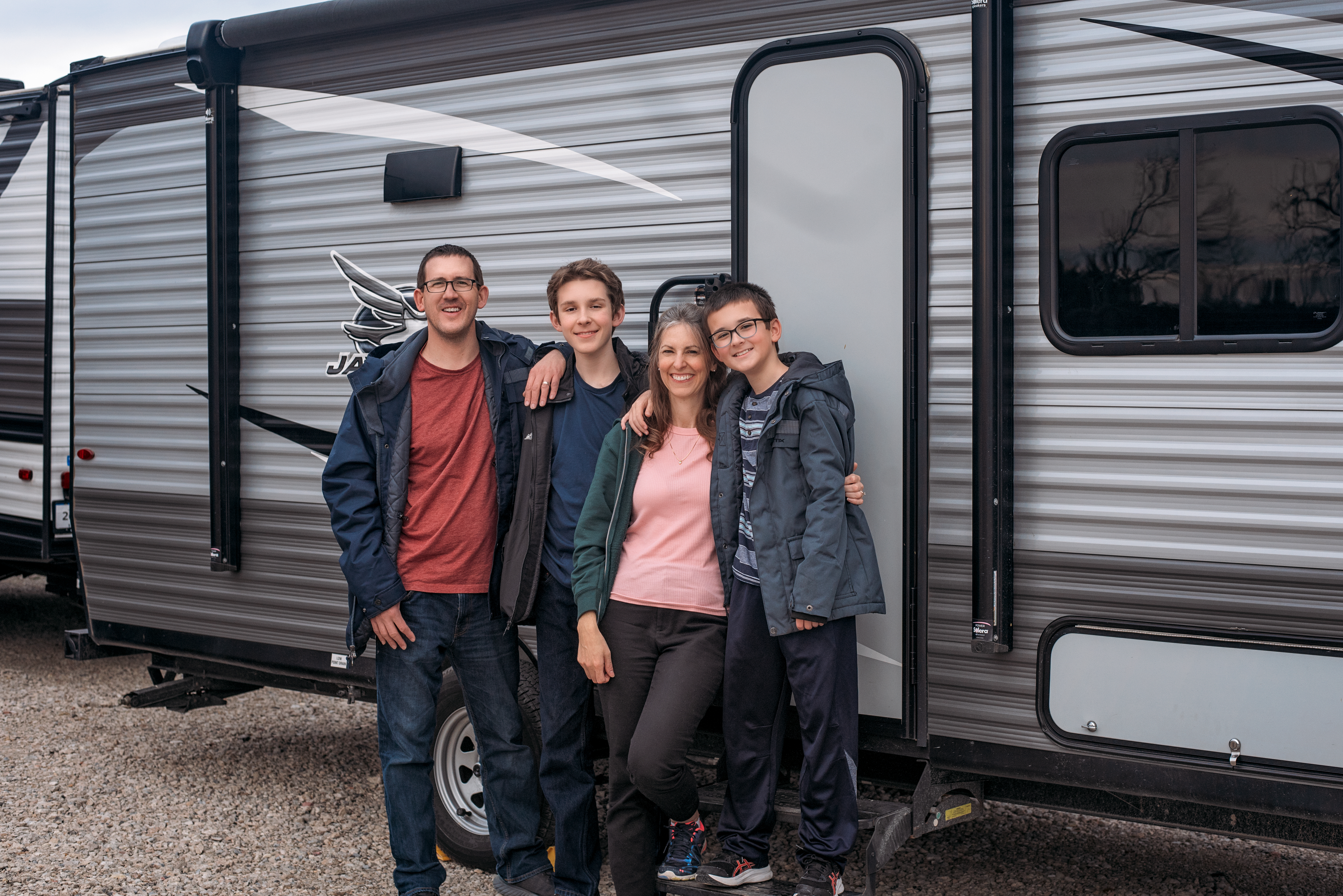 Alison and Jason Takacs family photo 