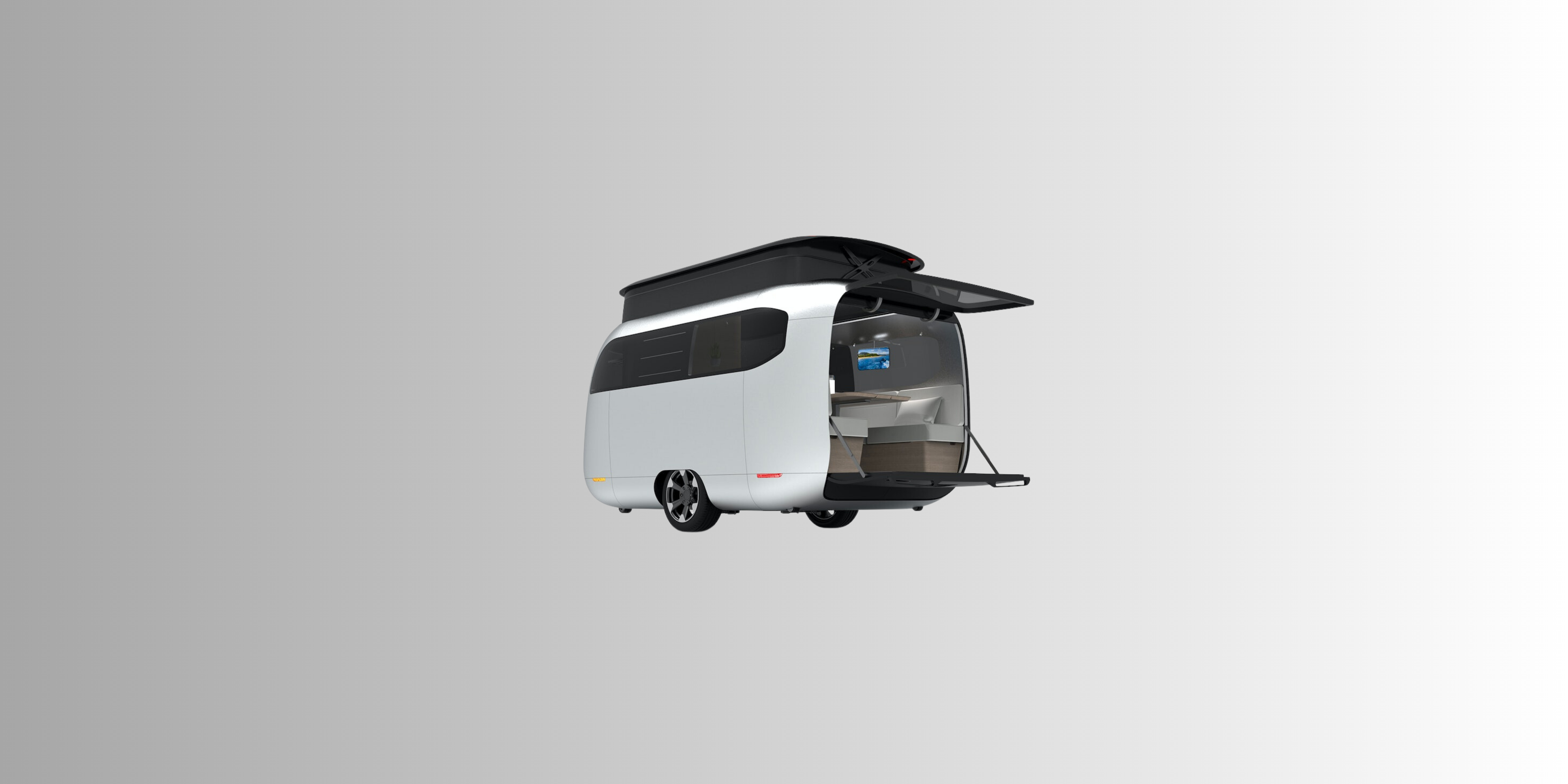 Airstream Porsche Concept Travel Trailer