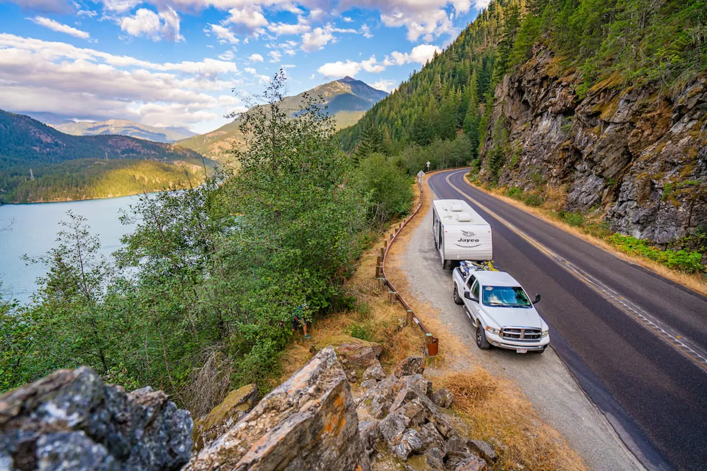 Renee Tilby's Jayco RV at North Cascades National Park