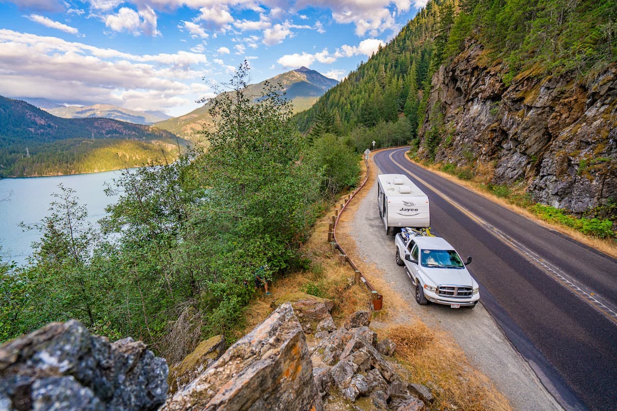 Renee Tilby's Jayco RV at North Cascades National Park