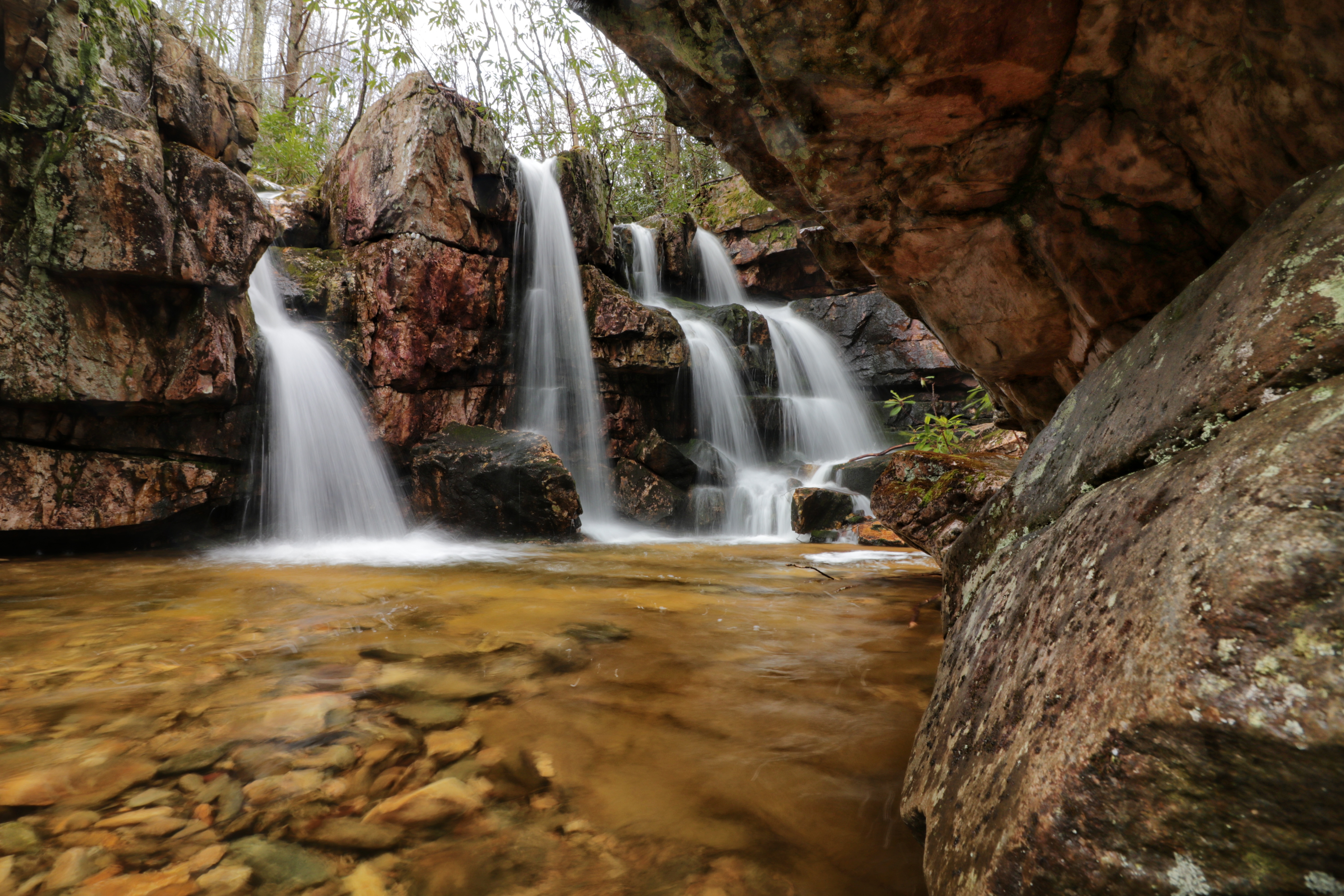 Waterfalls in Cherokee National Forest