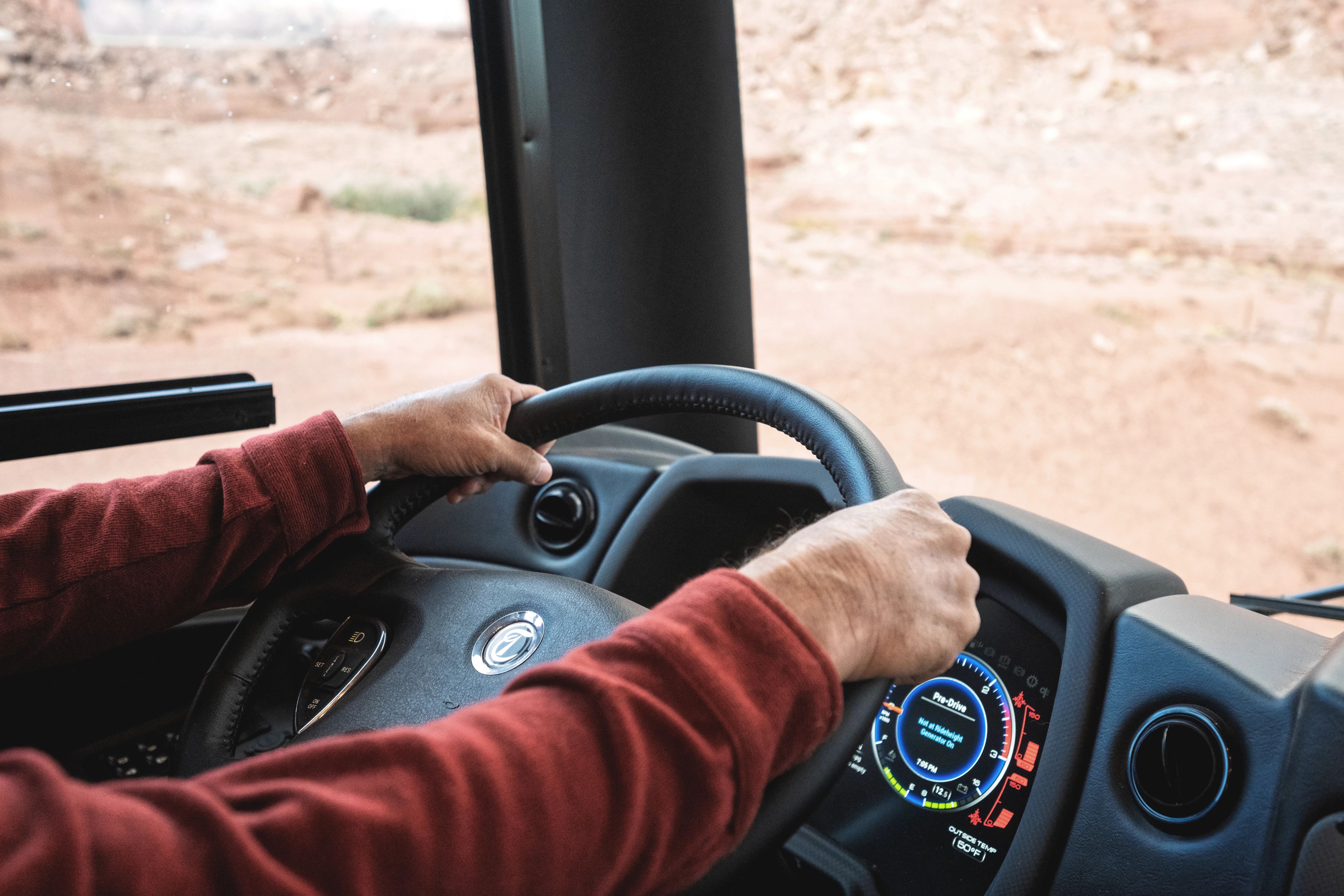 steering wheel tiffin allegro class a motorhome 