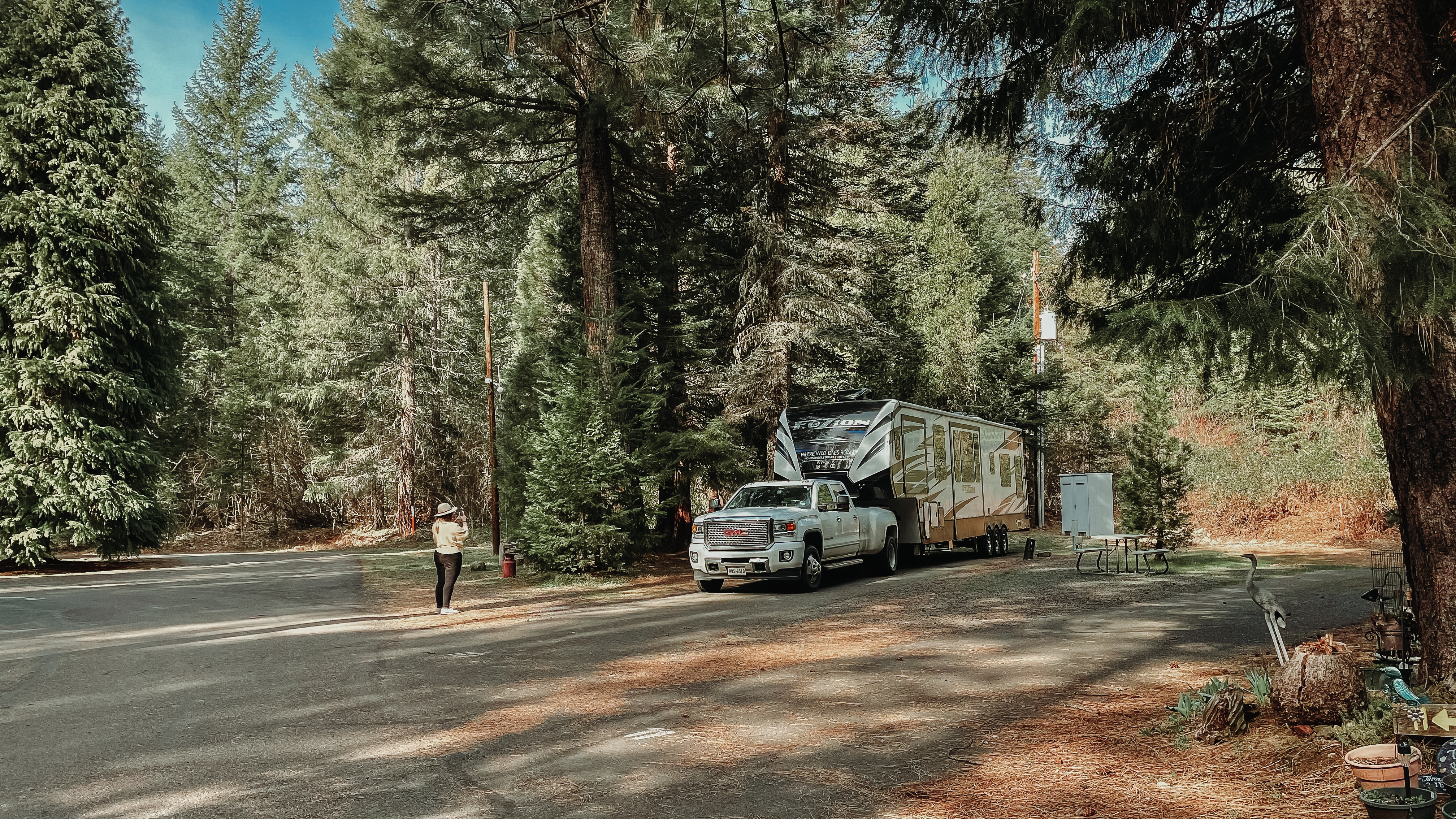 The Murphy's Keystone Fuzion at Crater Lake Campground