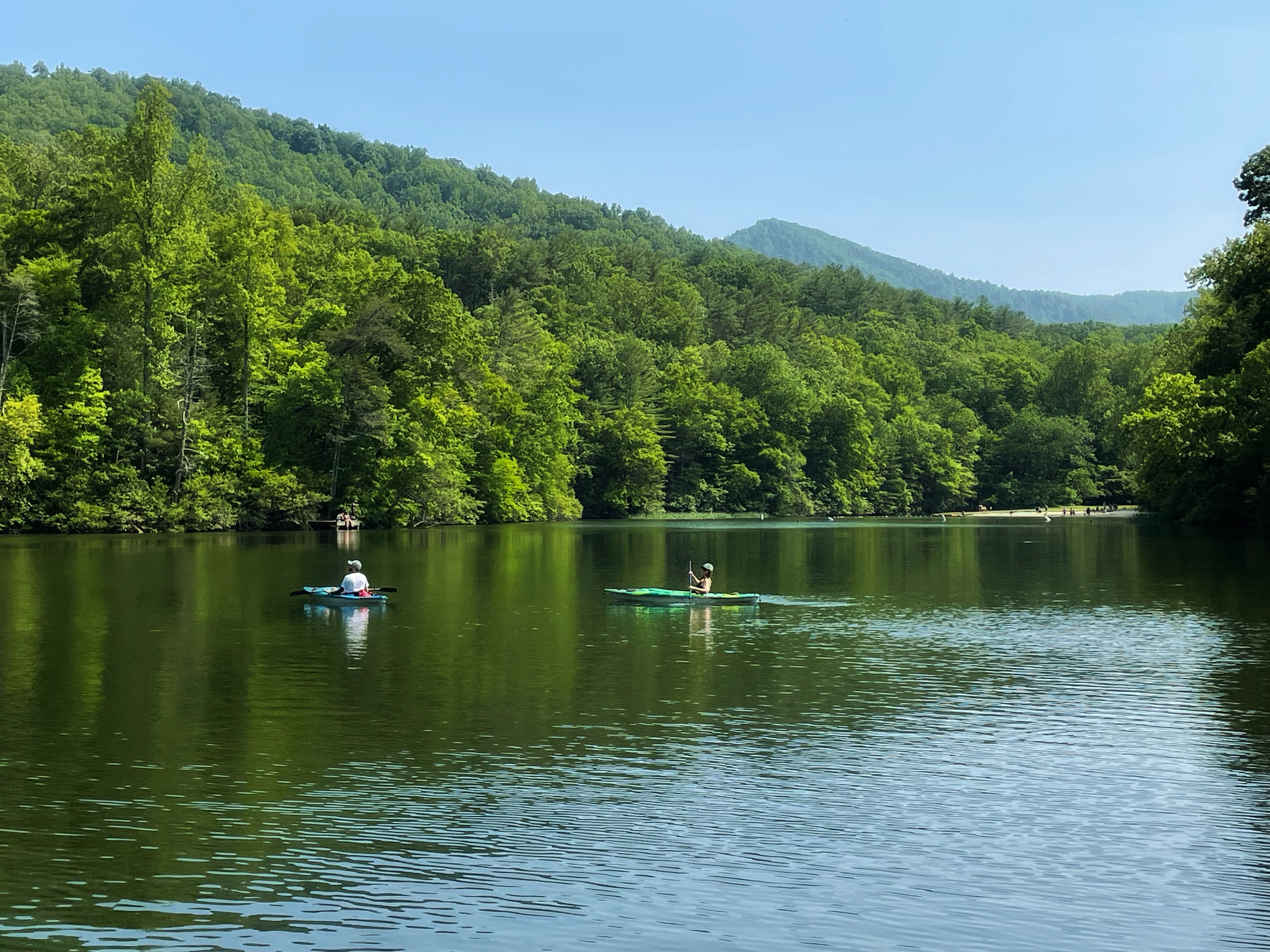 CHRISTINA AND BEN MCMILLAN's photo of a lake in George Washington and Jefferson National Forest
