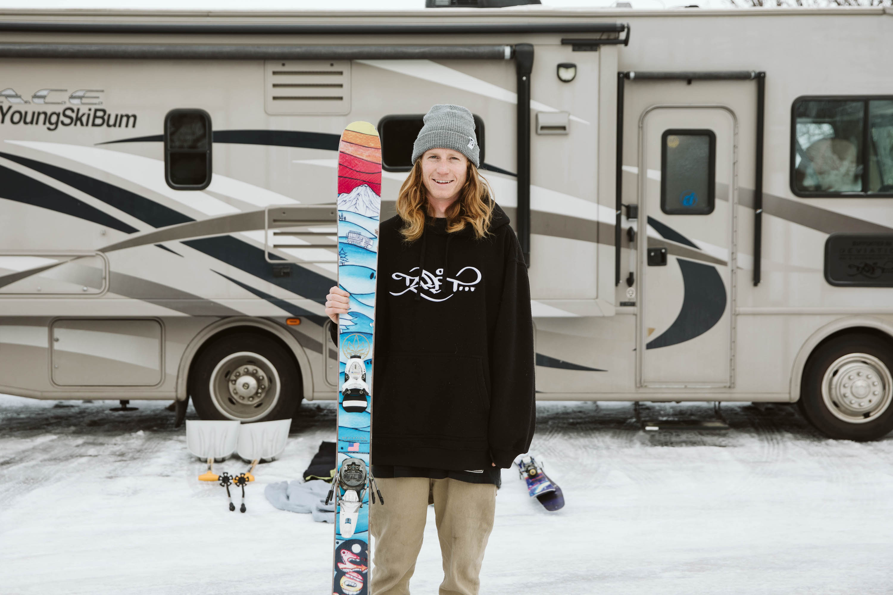 CARVING OUT AN RV LIFE ON THE SLOPES