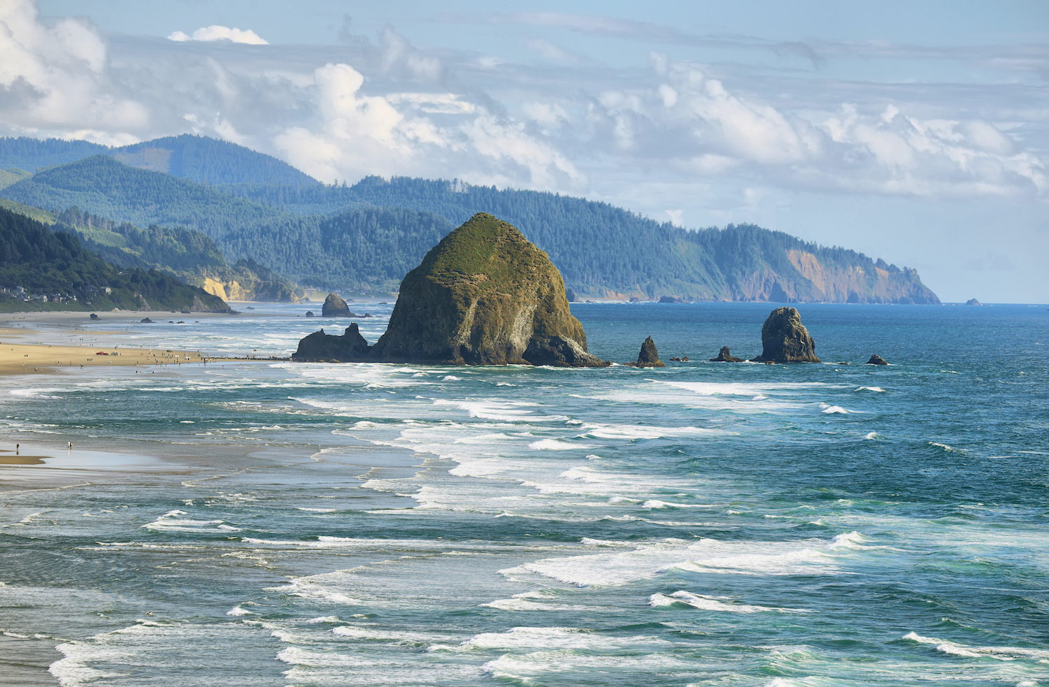 Cannon Beach and Haystack Rock