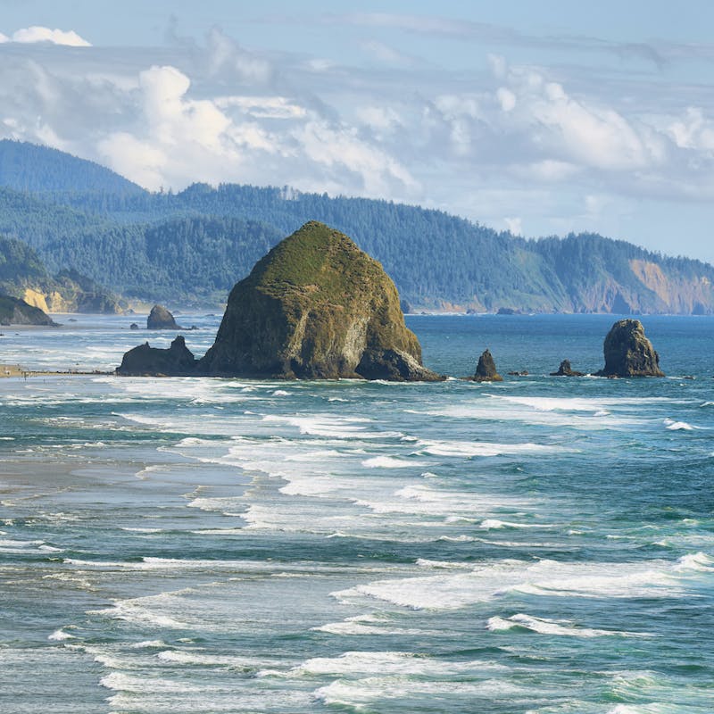 Cannon Beach and Haystack Rock