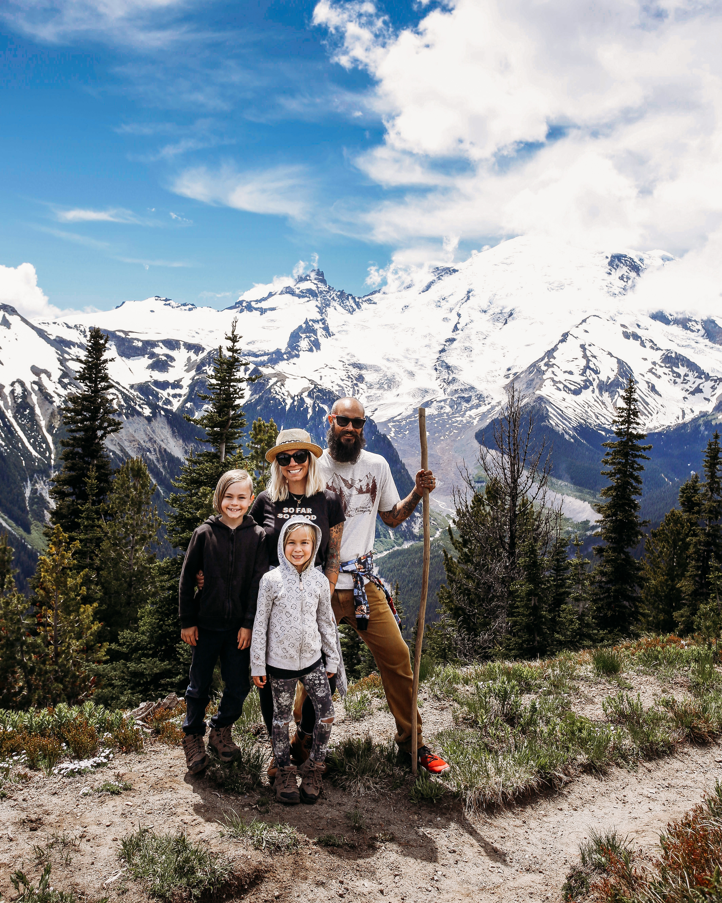 Jason Russell and his family. 