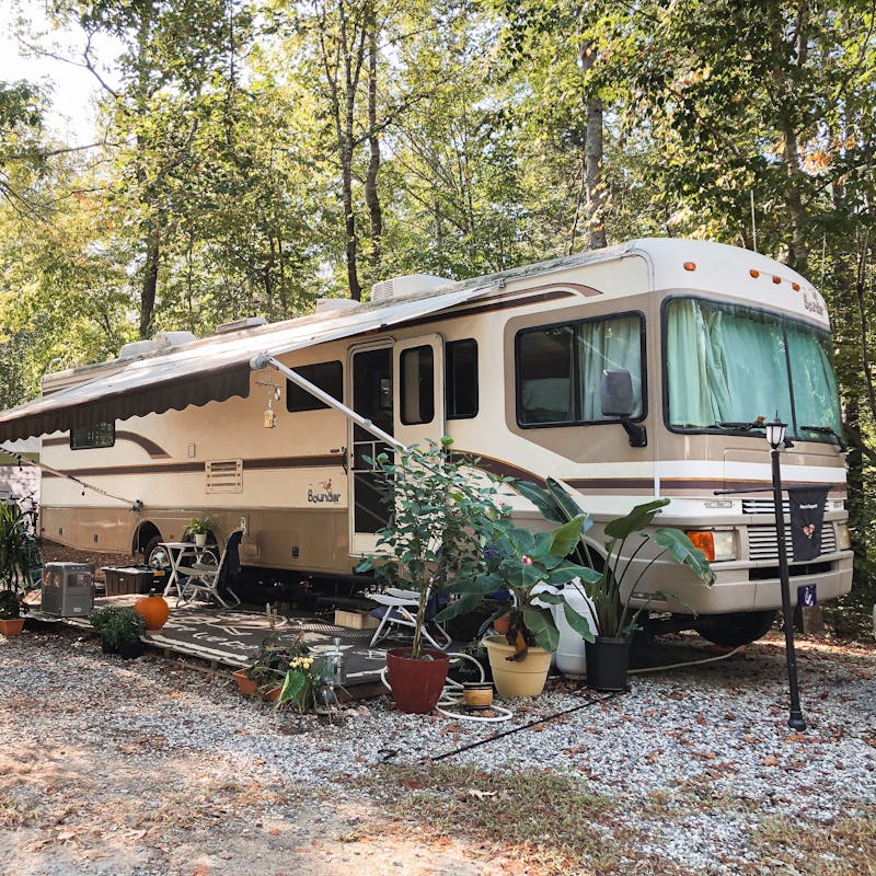 JC and Barbel (Bibi) Barringer's Class A motorized RV