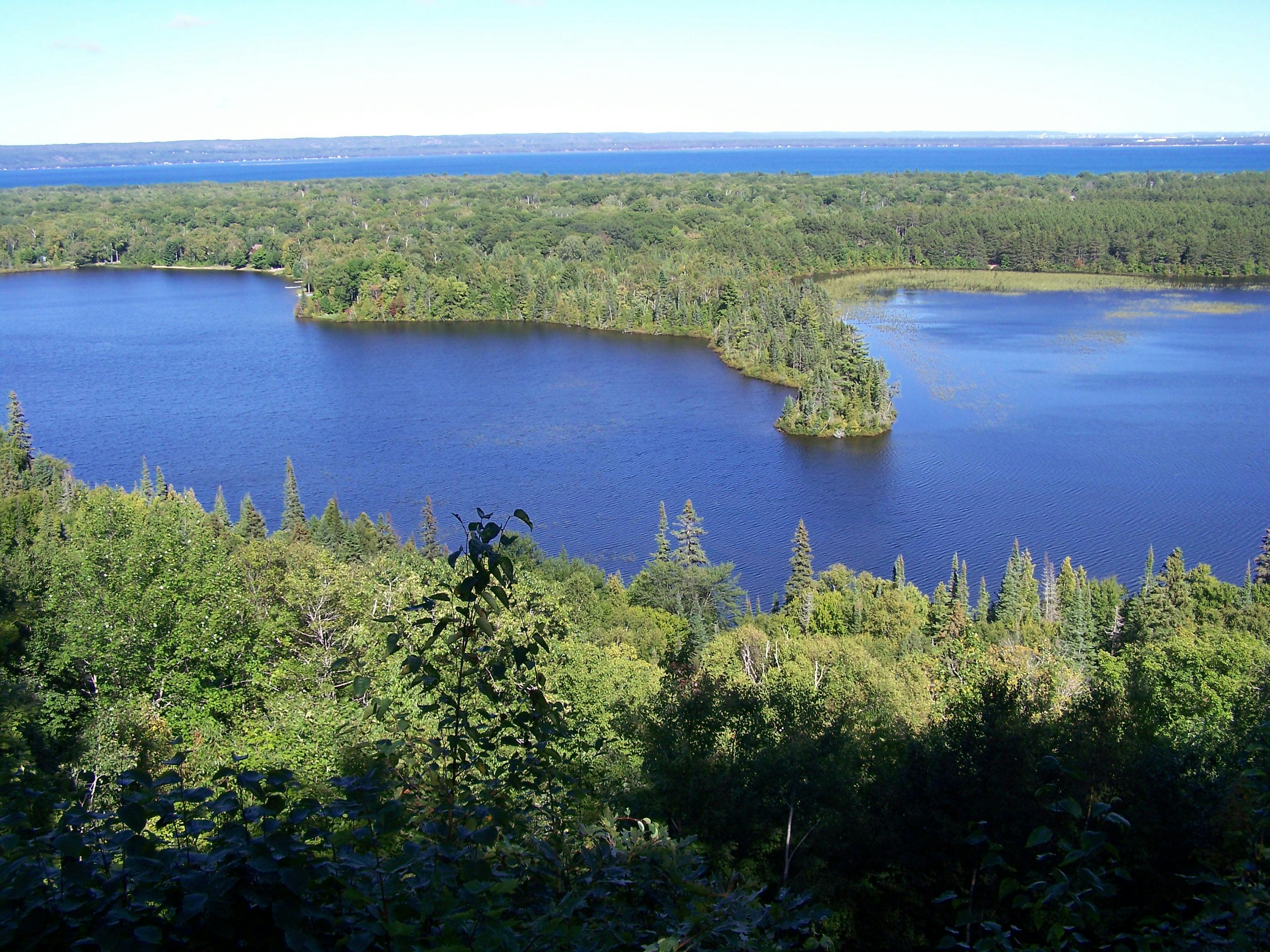 Rivers through Huron Manistee National Forest