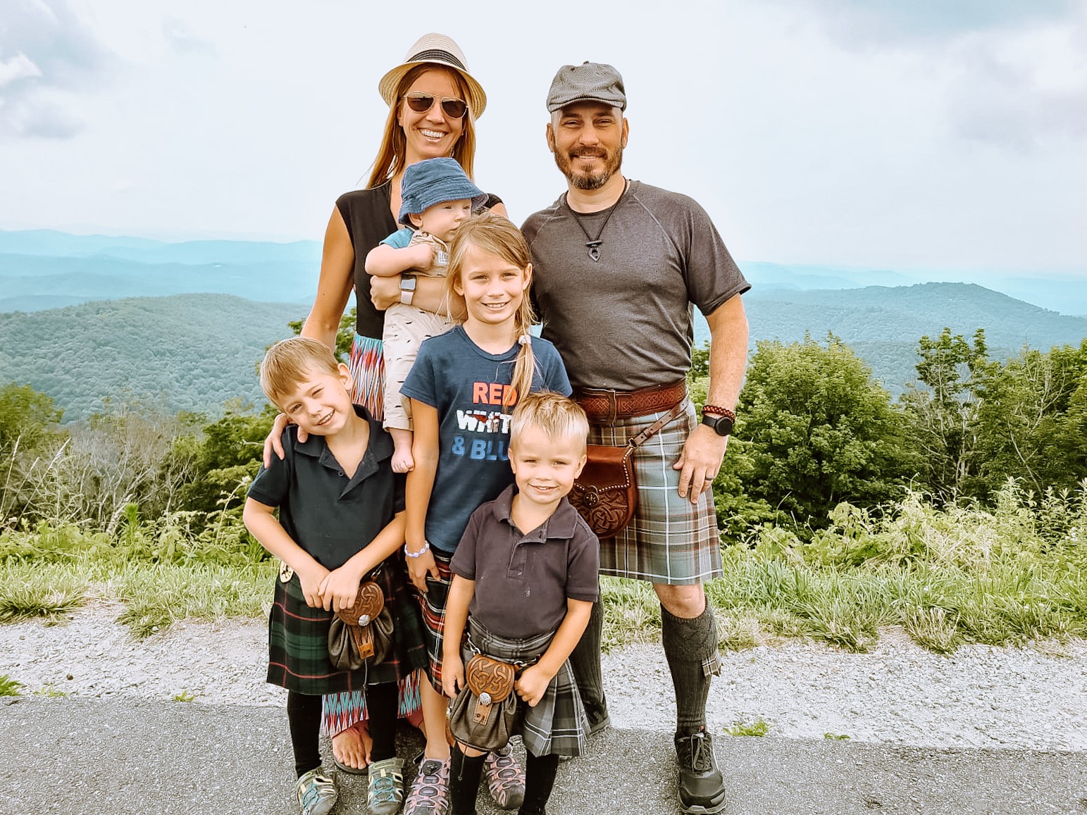 Bibi & JC Barringer family photo