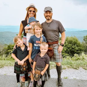 Bibi & JC Barringer family photo