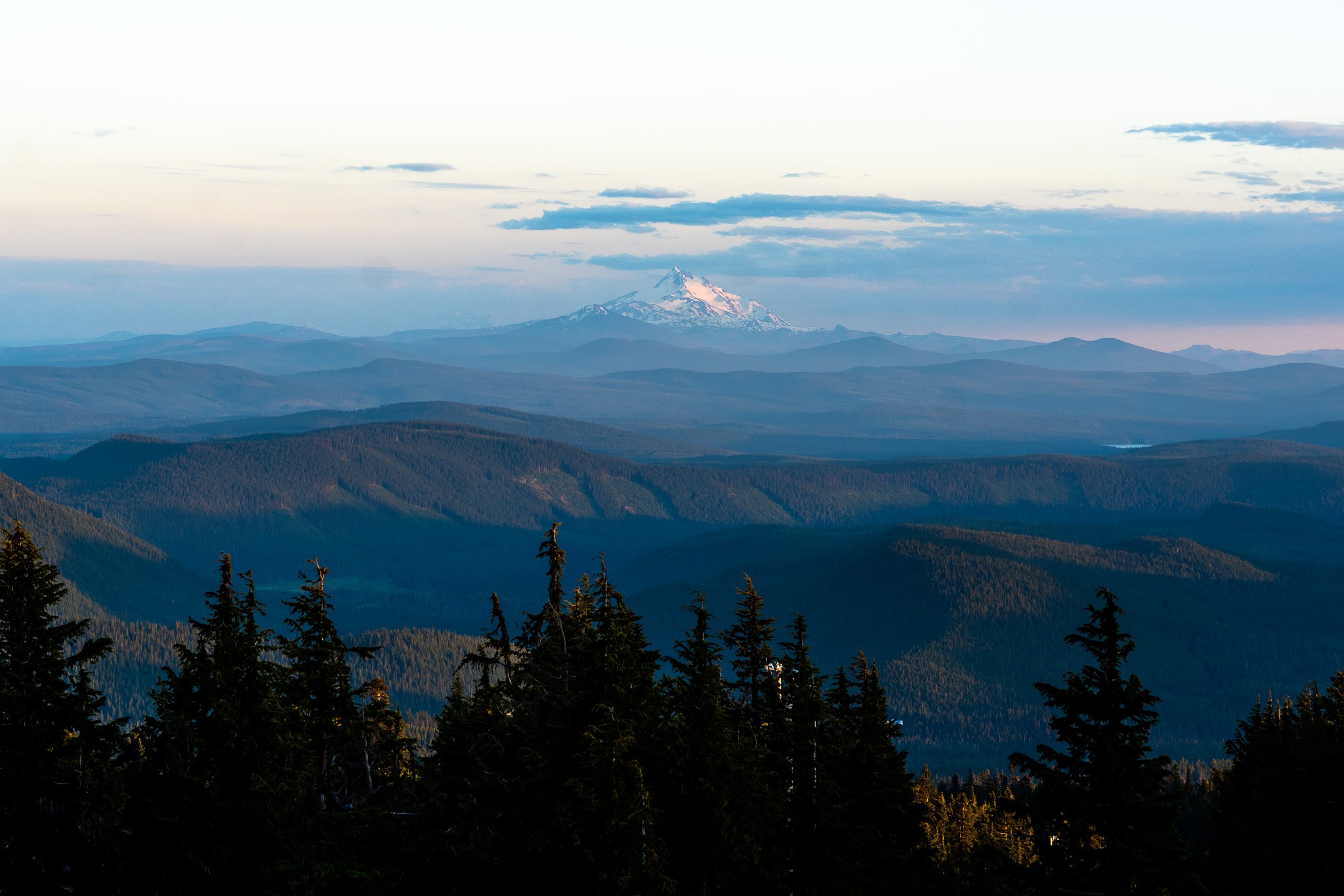 Mount Jefferson from Timberline lodge from Kristy Dobie