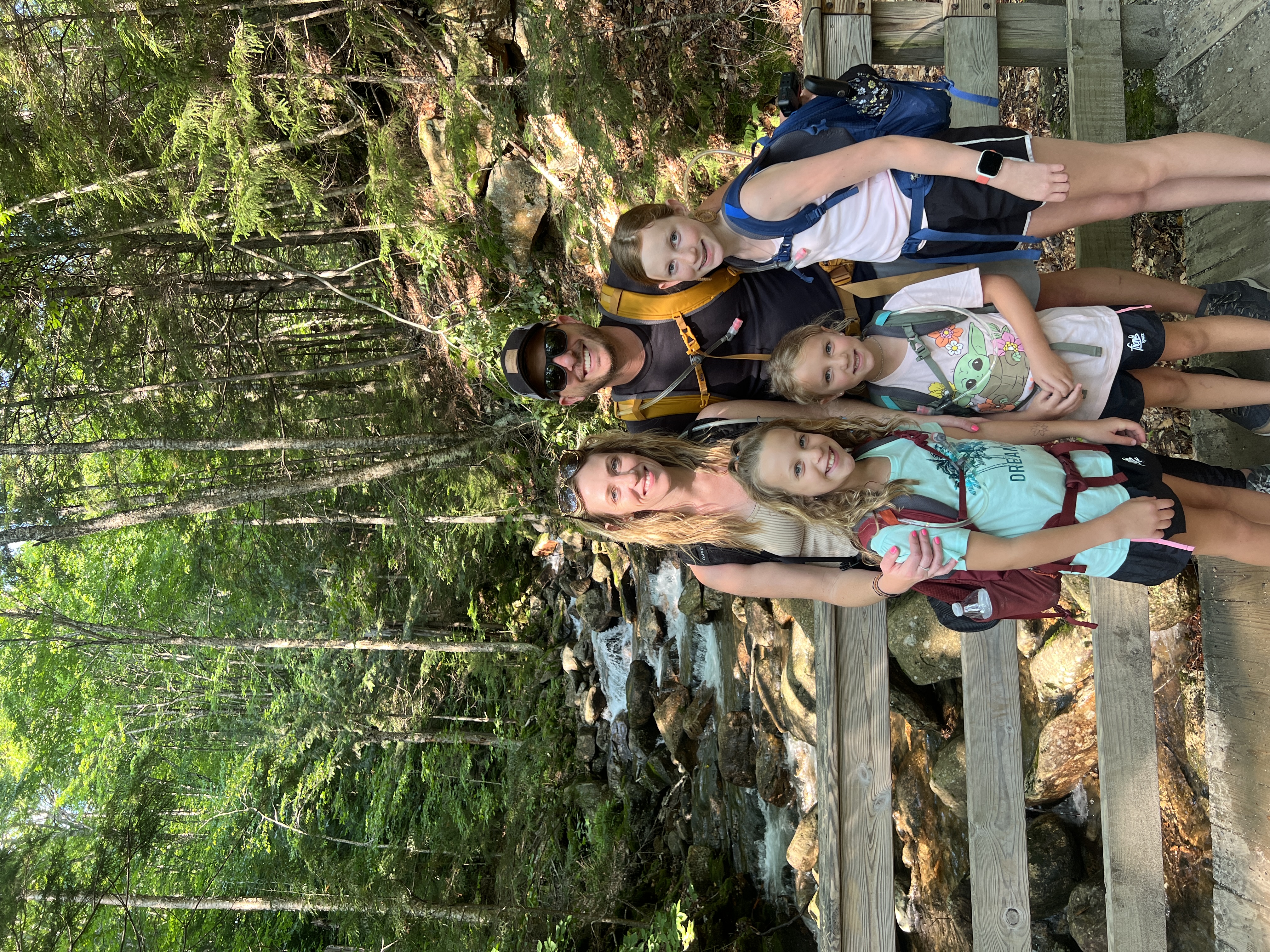 Rob and Ashley Peeples family - Keystone Avalanche fifth wheel - White Mountain National Forest