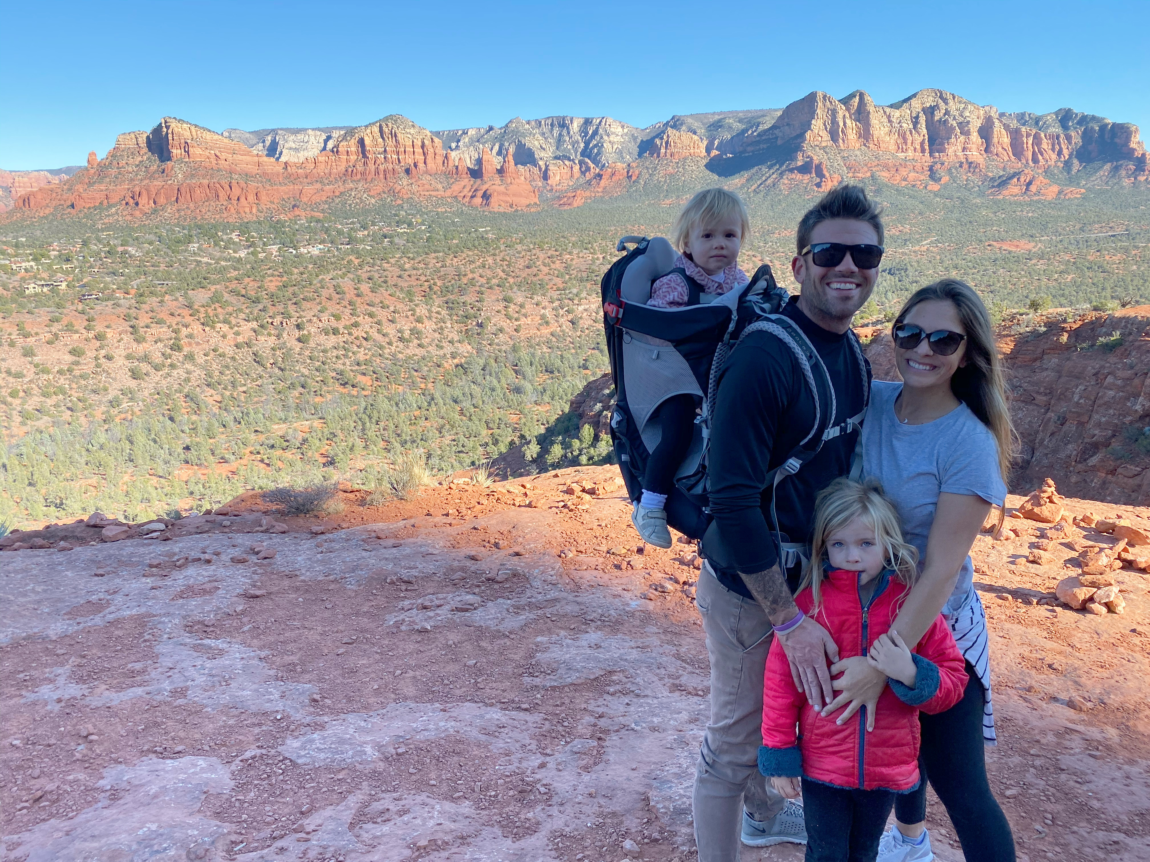 A family portrait of the Watsons. 