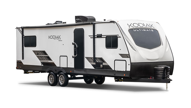 the travel trailers