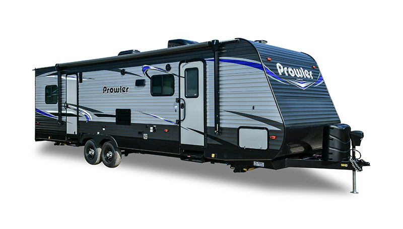 the travel trailers