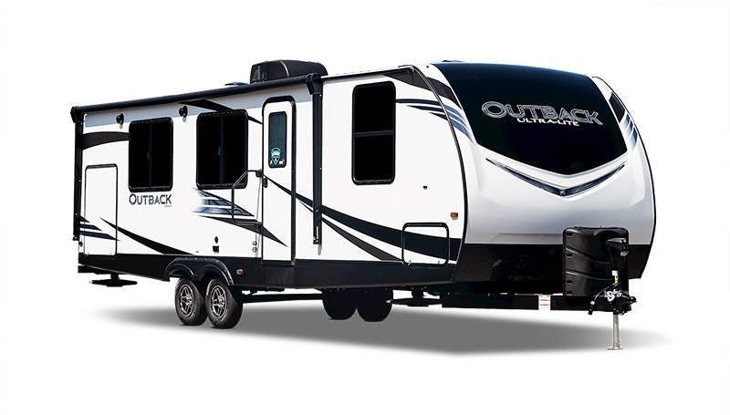 the travel trailers